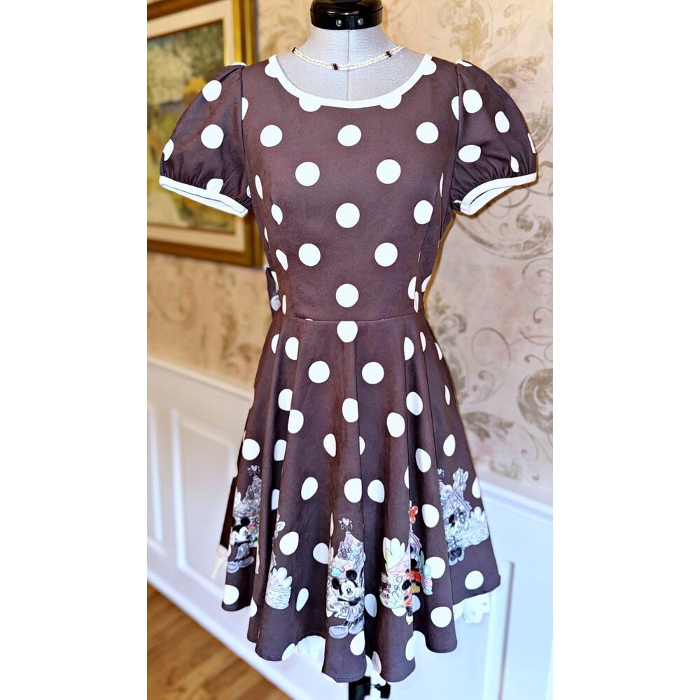 Secret Honey Disney Ribbon Dot Dress Minnie Mouse Lolita J Fashion Kawaii Japan - Picture 8 of 16